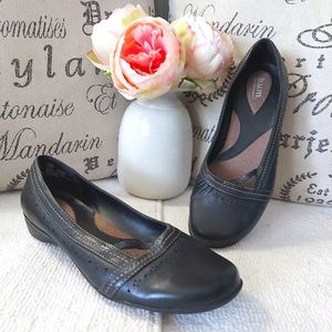 B.U.M. Equipment black  ballerina shoes ballet  low heel y2k